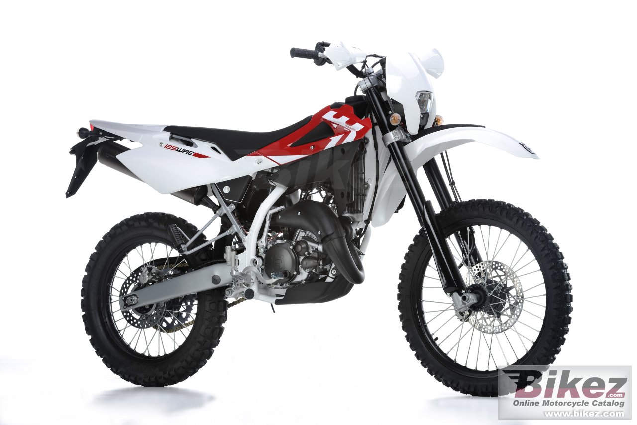 Big Husqvarna wre125 picture and wallpaper from Bikez.com
